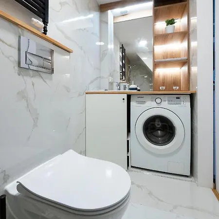 Apartament Dwupoziomowy Apartament W Sercu łodzi #64 *