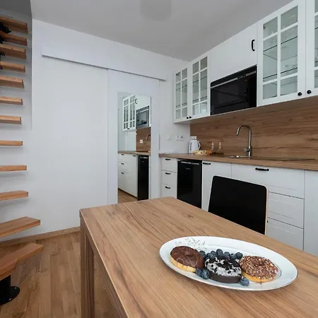 Apartament Dwupoziomowy Apartament W Sercu łodzi #64